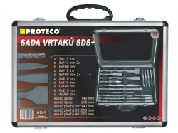 Sada vrtáků a sekáčů SDS+ 17-dílů; PROTECO 